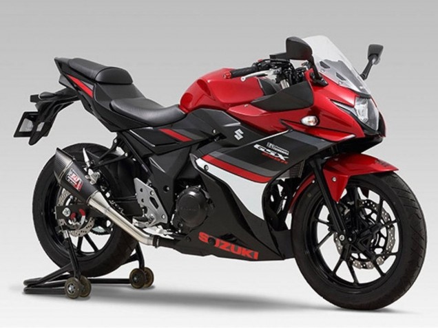 Preisgünstige Suzuki GSX250R Motorrad Verkleidung 2017-2020 - Rot Weiss Schwarz