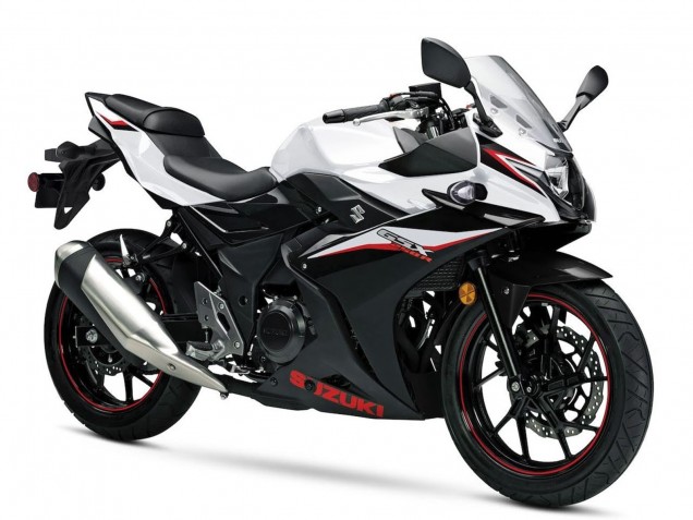 Preisgünstige Suzuki GSX250R Motorrad Verkleidung 2017-2020 - Weiss Schwarz