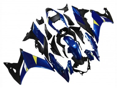 Preisgünstige Suzuki GSX250R Motorrad Verkleidung 2017-2020 - Blau Gelb Schwarz