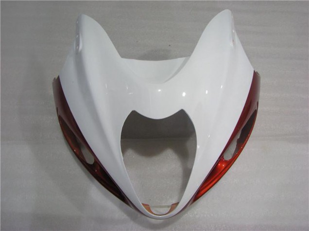 Preisgünstige Suzuki GSXR 1300 Hayabusa Motorrad Verkleidung 1996-2007 - Weiss Orange Schwarz