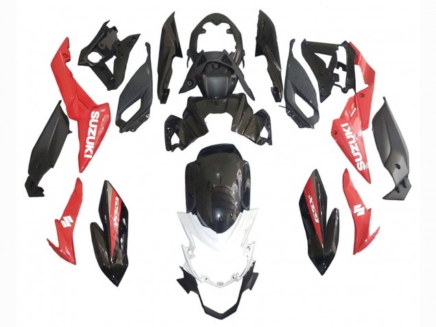 Preisgünstige Suzuki GSX-S 750 Motorrad Verkleidung 2017-2022 - Rot Weiss