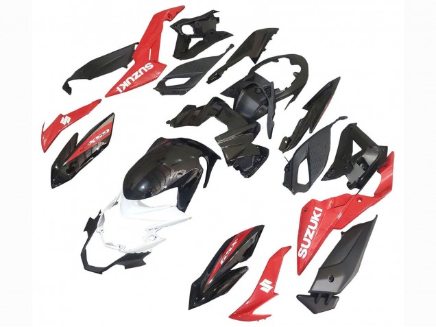 Preisgünstige Suzuki GSX-S 750 Motorrad Verkleidung 2017-2022 - Rot Weiss