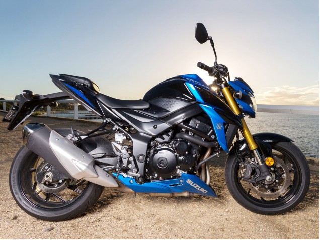 Preisgünstige Suzuki GSX-S 750 Motorrad Verkleidung Kit 2017-2022 - Blau Schwarz
