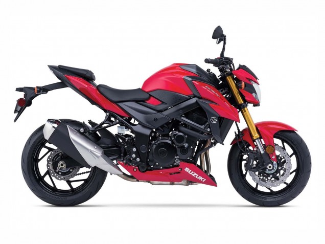 Preisgünstige Suzuki GSX-S 750 Motorrad Verkleidung 2017-2022 - Rot Schwarz