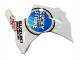 Preisgünstige Suzuki SV650 Motorrad Verkleidung 2003-2013 - Weiss Blau Lucky Strike Motul
