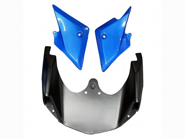 Preisgünstige Suzuki SV650 Motorrad Verkleidung 2003-2013 - Weiss Blau Lucky Strike Motul