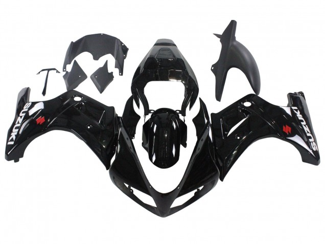 Preisgünstige Suzuki SV650 Motorrad Verkleidung 2003-2013 - Glanzendes Schwarz