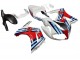 Preisgünstige Suzuki SV650 Motorrad Verkleidung 2003-2013 - Weiss Rot Blau Martini