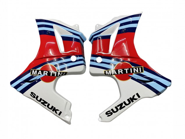 Preisgünstige Suzuki SV650 Motorrad Verkleidung 2003-2013 - Weiss Rot Blau Martini