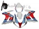 Preisgünstige Suzuki SV650 Motorrad Verkleidung 2003-2013 - Weiss Rot Blau Martini