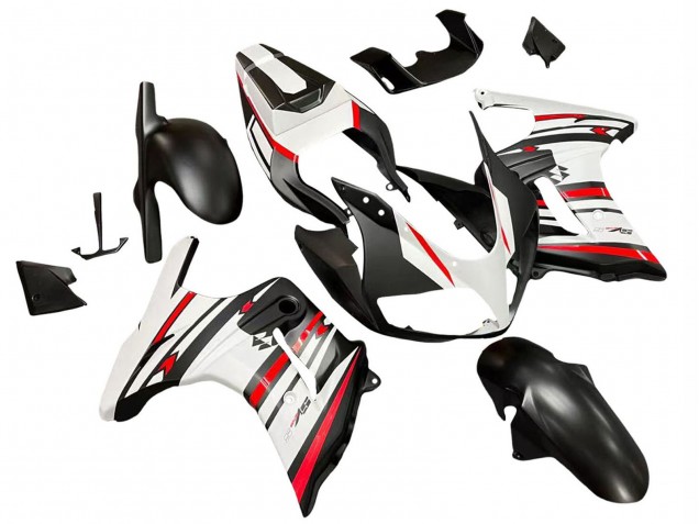 Preisgünstige Suzuki SV650 Motorrad Verkleidung 2003-2013 - Weiss Rot Schwarz