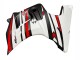 Preisgünstige Suzuki SV650 Motorrad Verkleidung 2003-2013 - Weiss Rot Schwarz