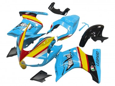 Preisgünstige Suzuki SV650 Motorrad Verkleidung 2003-2013 - Blau Gelb Rot Silber Hai
