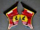 Preisgünstige Suzuki RG400 RG500 RG400/500 Motorrad Verkleidung 1984-1987 - Rot Gelb Schwarz 7