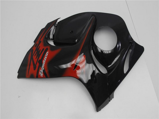 Preisgünstige Suzuki GSXR 1300 Hayabusa Motorrad Verkleidung 2008-2020 - Glanzendes Schwarz Rot