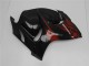 Preisgünstige Suzuki GSXR 1300 Hayabusa Motorrad Verkleidung 2008-2020 - Glanzendes Schwarz Rot