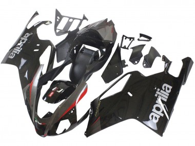 Preisgünstige Aprilia RSV1000 Motorrad Verkleidung 2003-2006 - Glanzendes Schwarz Grau Rot