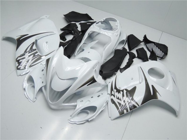 Preisgünstige Suzuki GSXR 1300 Hayabusa Motorrad Verkleidung 2008-2020 - Weiss