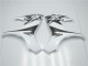 Preisgünstige Suzuki GSXR 1300 Hayabusa Motorrad Verkleidung 2008-2020 - Weiss