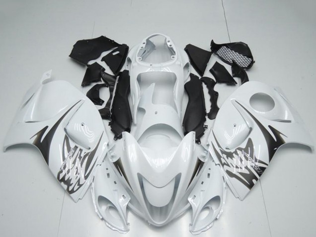 Preisgünstige Suzuki GSXR 1300 Hayabusa Motorrad Verkleidung 2008-2020 - Weiss