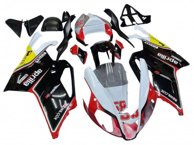 Preisgünstige Aprilia RSV1000 Motorrad Verkleidung 2003-2006 - Weiss Rot Schwarz Gelb 58