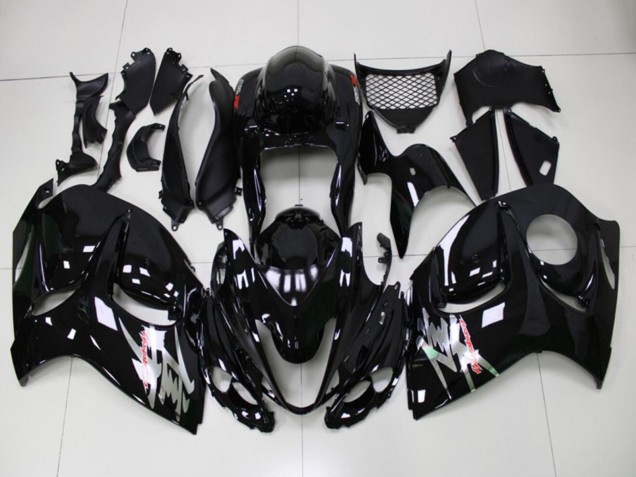 Preisgünstige Suzuki GSXR 1300 Hayabusa Motorrad Verkleidung 2008-2020 - Glanzendes Schwarz