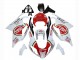 Preisgünstige Aprilia RSV1000 Motorrad Verkleidung 2003-2006 - Weiss Rot Lucky Strike Motul 34