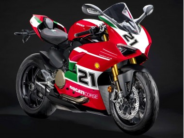 Preisgünstige Ducati Panigale V2 Motorrad Verkleidung 2020-2024 - Weiss Rot Grun Matt Schwarz Corse 21