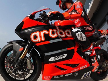 Preisgünstige Ducati Panigale V4 V4S Motorrad Verkleidung 2018-2019 - Rot Glanzendes Schwarz Aruba 11