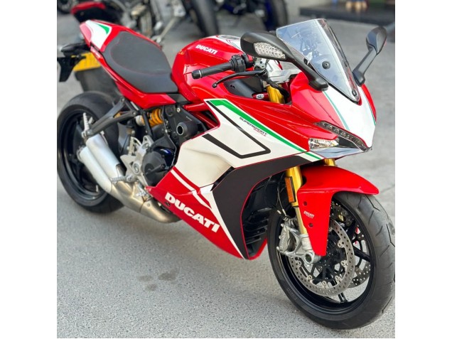 Preisgünstige Ducati Supersport 939/939S Motorrad Verkleidung 2017-2022 - Weiss Rot Schwarz Grun