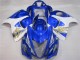 Preisgünstige Suzuki GSXR 1300 Hayabusa Motorrad Verkleidung 2008-2020 - Weiss Blau