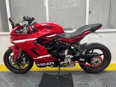 Preisgünstige Ducati Supersport 939/939S Motorrad Verkleidung 2017-2022 - Rot Weiss Schwarz