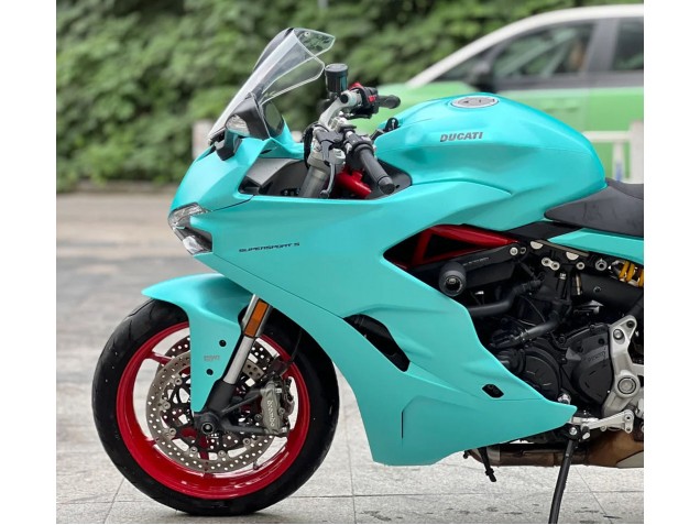 Preisgünstige Ducati Supersport 939/939S Motorrad Verkleidung 2017-2022 - Hellblau