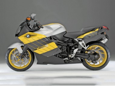 Preisgünstige BMW K1200S Motorrad Verkleidung 2005-2010 - Gelb Silber Matt Schwarz