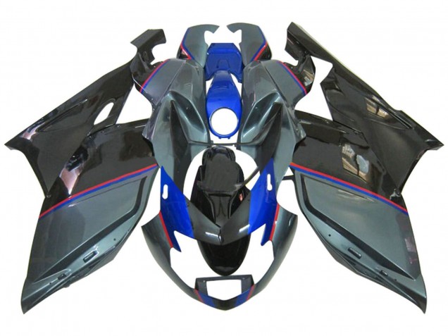 Preisgünstige BMW K1200S Motorrad Verkleidung 2005-2010 - Glanzendes Schwarz Grau Blau Rot