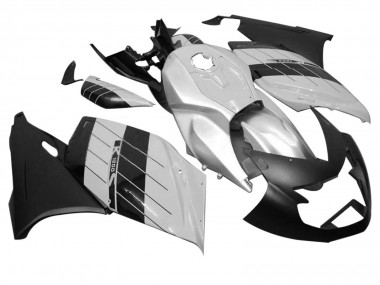 Preisgünstige BMW K1200S Motorrad Verkleidung 2005-2010 - Silber Matt Schwarz