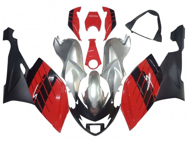 Preisgünstige BMW K1200S Motorrad Verkleidung 2005-2010 - Silber Rot Schwarz