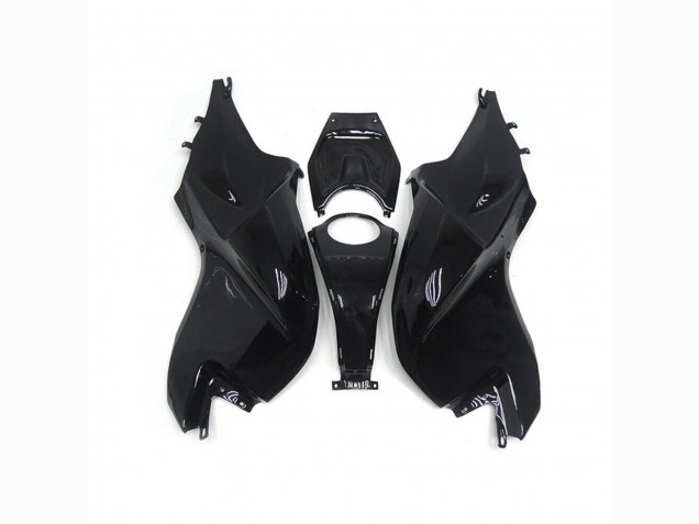 Preisgünstige BMW K1200S Motorrad Verkleidung 2005-2010 - Glanzendes Schwarz Matt Schwarz
