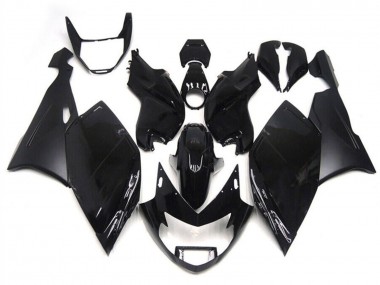 Preisgünstige BMW K1200S Motorrad Verkleidung 2005-2010 - Glanzendes Schwarz Matt Schwarz