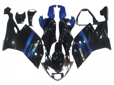 Preisgünstige BMW K1200S Motorrad Verkleidung 2005-2010 - Blau Glanzendes Schwarz