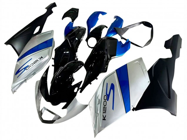 Preisgünstige BMW K1200S Motorrad Verkleidung 2005-2010 - Silber Blau Schwarz