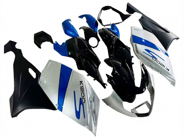 Preisgünstige BMW K1200S Motorrad Verkleidung 2005-2010 - Silber Blau Schwarz