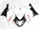 Preisgünstige BMW K1200S Motorrad Verkleidung 2005-2010 - Weiss Glanzendes Schwarz