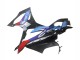 Preisgünstige BMW S1000RR Motorrad Verkleidung 2023-2024 - Schwarz Blau Rot