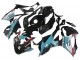 Preisgünstige BMW S1000RR Motorrad Verkleidung 2023-2024 - Hellblau Matt Schwarz Petronas