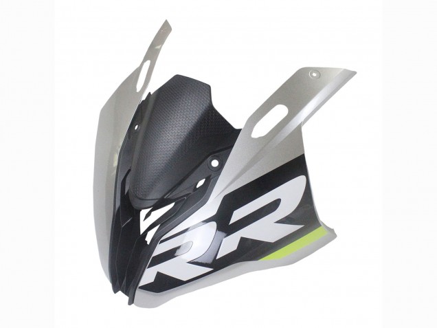 Preisgünstige BMW S1000RR Motorrad Verkleidung 2023-2024 - Silber Matt Schwarz Limetten Grun