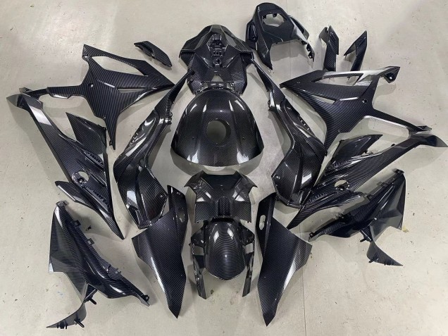Preisgünstige BMW S1000RR Motorrad Verkleidung 2023-2024 - Glanzendes Schwarz Carbonfaser