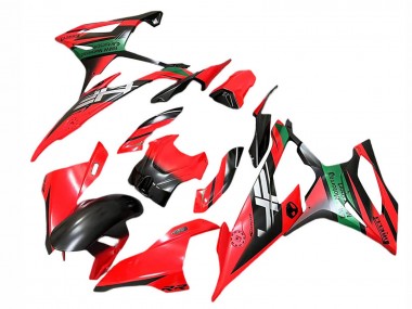 Preisgünstige BMW S1000RR Motorrad Verkleidung 2019-2022 - Rot Schwarz Grun