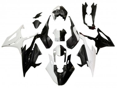 Preisgünstige BMW S1000RR Motorrad Verkleidung 2019-2022 - Weiss Schwarz