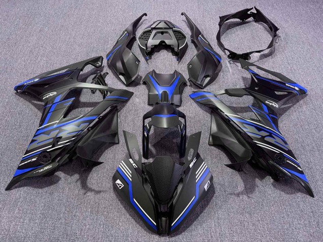 Preisgünstige BMW S1000RR Motorrad Verkleidung 2019-2022 - Schwarz Blau